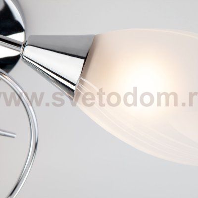 Потолочная люстра с хрустальной подвеской 30100/3 хром