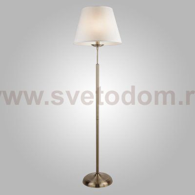 Напольный светильник с абажуром античная бронза 01008/1 античная бронза