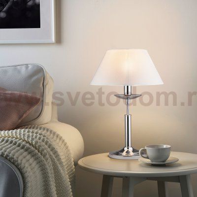 Настольная лампа 01010/1 хром