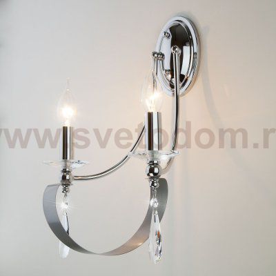 Бра в классическом стиле 60064/2 хром