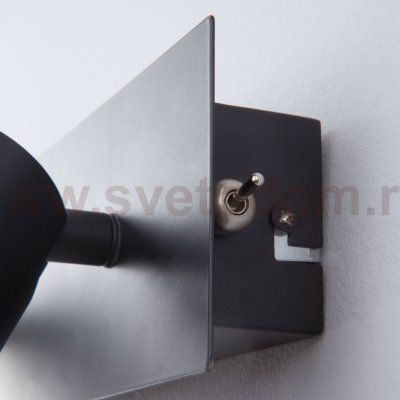 Светодиодный настенный светильник с поворотными плафонами 20066/2 LED черный/золото