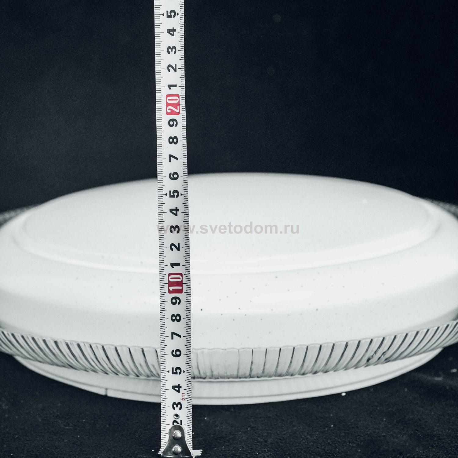 Люстра потолочная Ambrella F46 WH 48W 450*450*60 (ПДУ ИК) ORBITAL