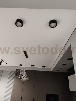 Светильник потолочный стакан черный GX53 Arte lamp A5553PL-1BK EFFETTO
