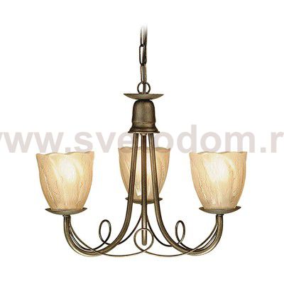 Люстра Natural concept MN3 BLK/GOLD MINSTER