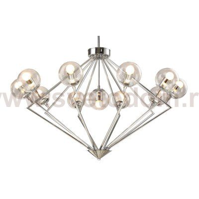 Люстра Crystal Lux FABRICIO SP11 CHROME/TRANSPARENTE (0550/311)