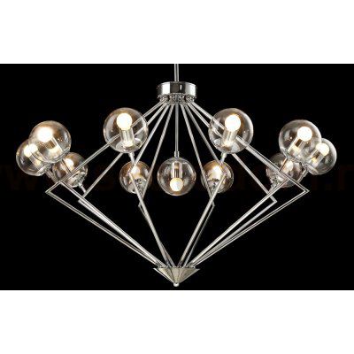 Люстра Crystal Lux FABRICIO SP11 CHROME/TRANSPARENTE (0550/311)