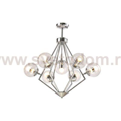 Люстра Crystal Lux FABRICIO SP7 CHROME/TRANSPARENTE (0550/307)