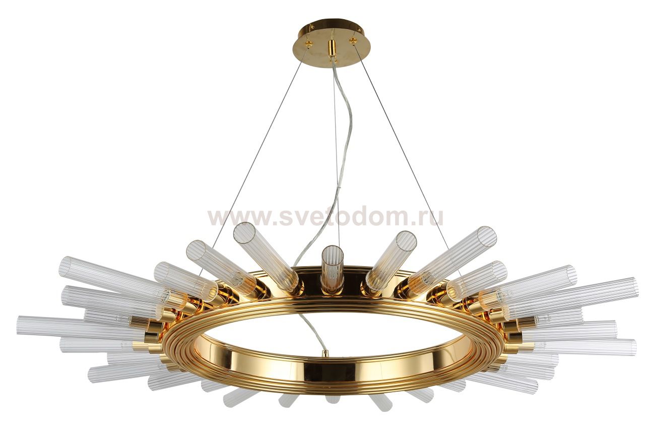 Светильник подвесной Crystal lux FAIR SP15 GOLD D1000 1710/215