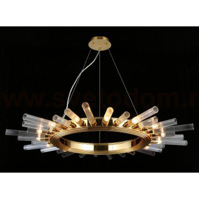 Светильник подвесной Crystal lux FAIR SP15 GOLD D1000 1710/215