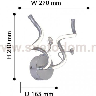 Настенный светильник Favourite 2387-2W Coil