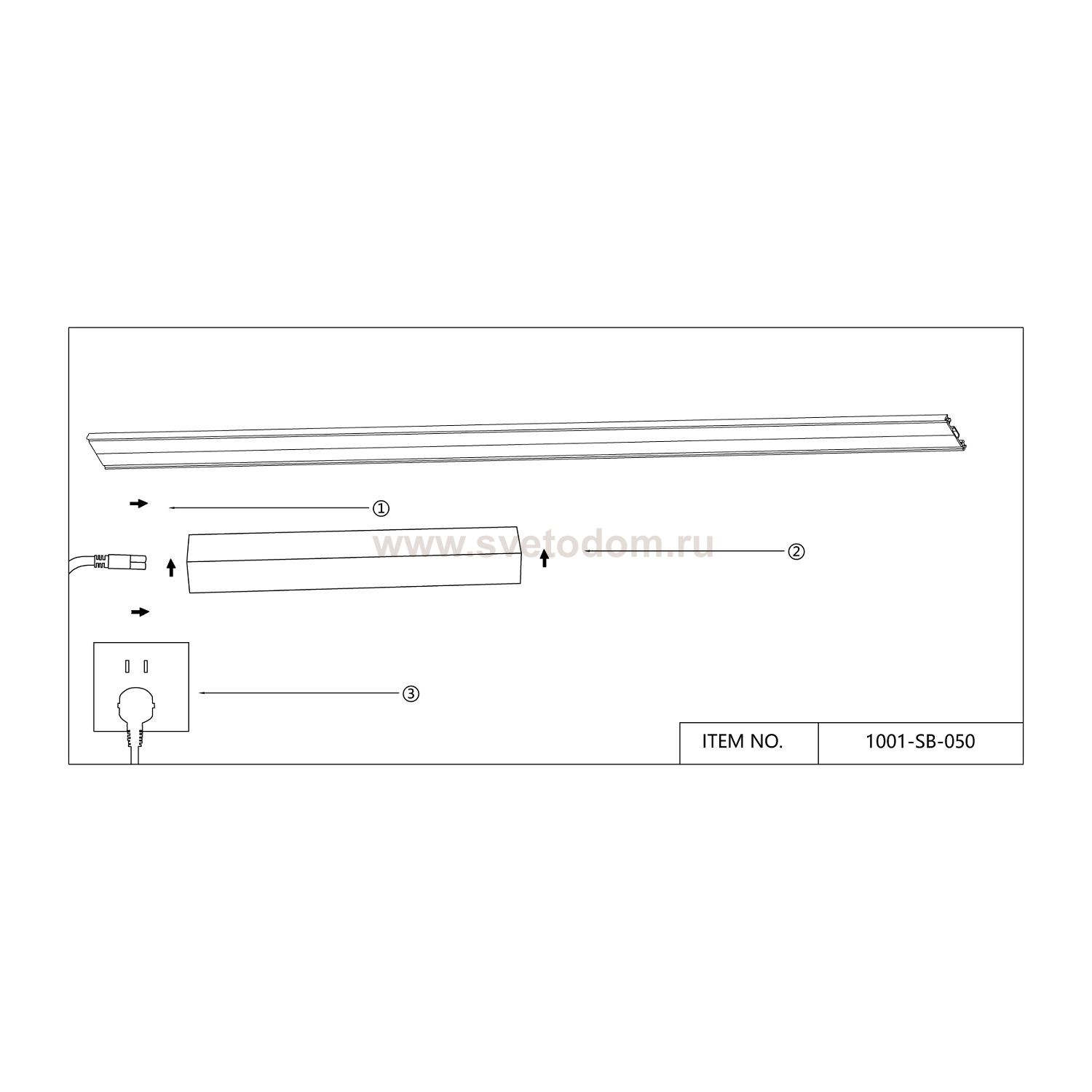Светильник Favourite 1001-SB-050