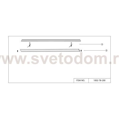 Светильник Favourite 1002-TB-200