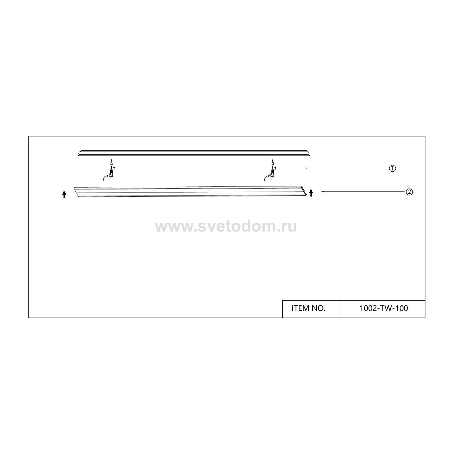 Светильник Favourite 1002-TW-100