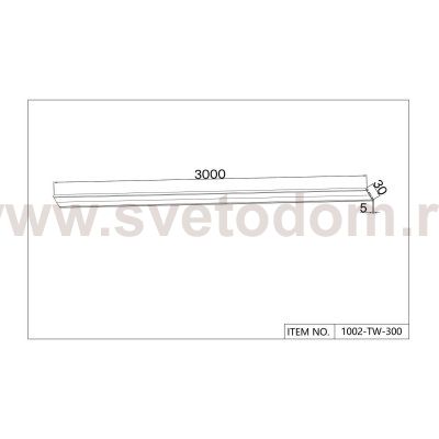 Светильник Favourite 1002-TW-300