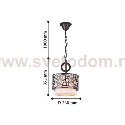 Подвесная люстра Favourite 1146-1P Bungalou