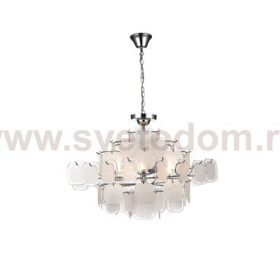 Люстра 2в1, потолочный/подвесной Favourite 1424-6PC Glass-pieces