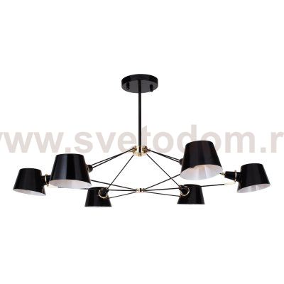 Люстра черная Favourite 1512-6P