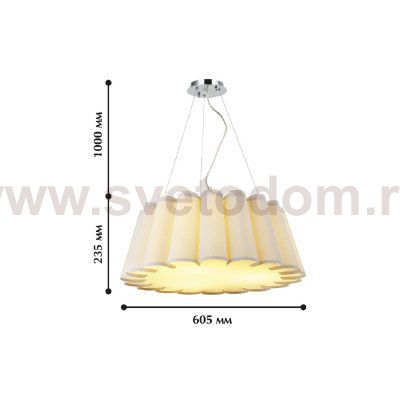 Люстра Favourite 1605-3PC Gofra