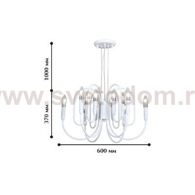 Подвесная люстра Favourite 1675-12P Drolling