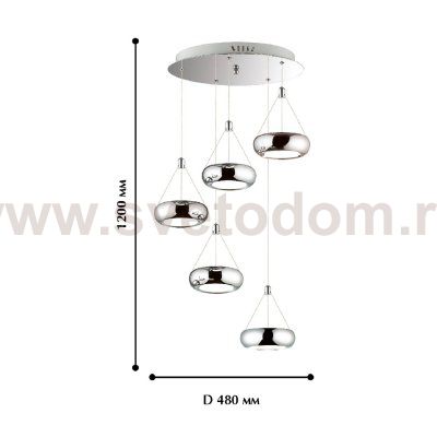 Люстра Favourite 1700-5P Teller