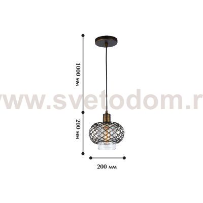 Люстра Favourite 1710-1P Netzwerk