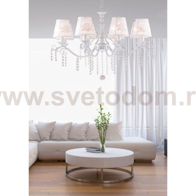 Люстра белая Favourite 1732-8P Melissa