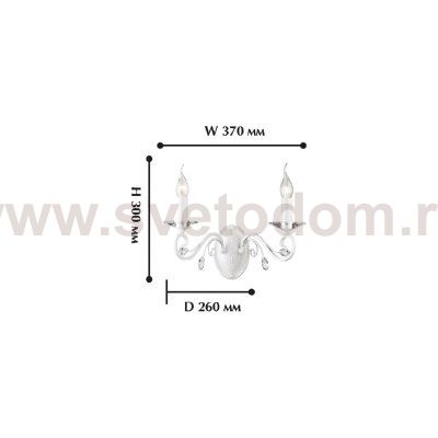 Настенный светильник под ковку Favourite 1733-2W Lanta