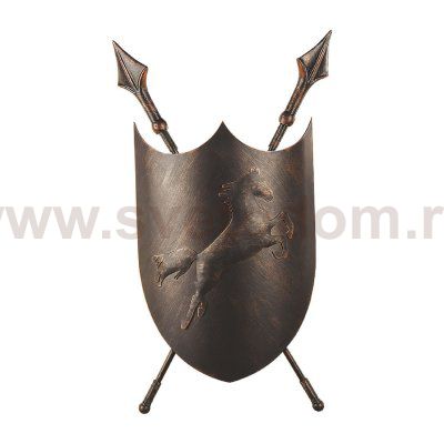 Настенный светильник щит и копья Favourite 1787-2W Schild 570*350мм