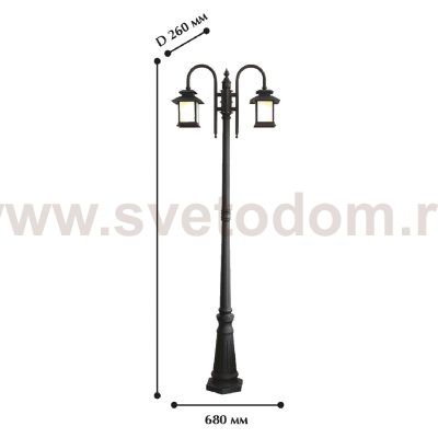 Уличный светильник Favourite 1820-2F Provinz