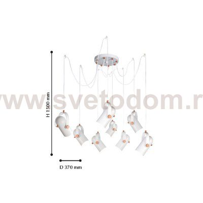 Люстра Favourite 2008-8P Ampolla