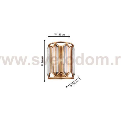 Настенный светильник Favourite 2021-1W Royalty