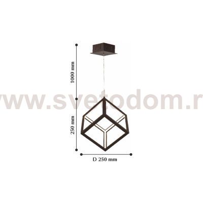Люстра подвесная Favourite 2052-1P Cubus