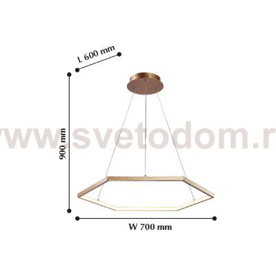 Люстра подвесная Favourite 2103-6P Hexagon