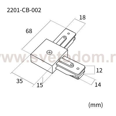 коннектор Practica Favourite 2201-CB-002 Practica