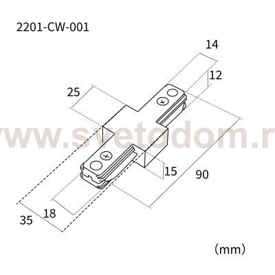 коннектор Practica Favourite 2201-CW-001 Practica