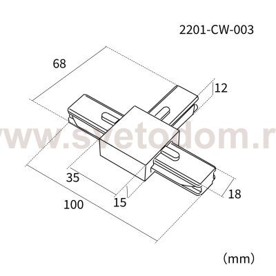 коннектор Practica Favourite 2201-CW-003 Practica