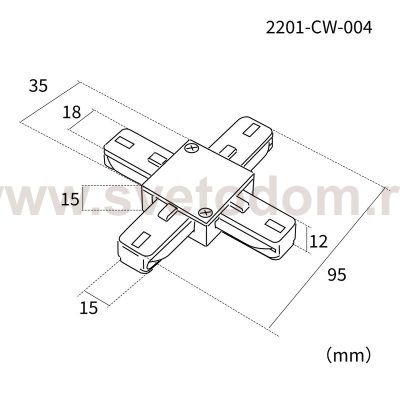 коннектор Practica Favourite 2201-CW-004 Practica