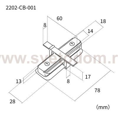 коннектор Practica Favourite 2202-CB-001 Practica
