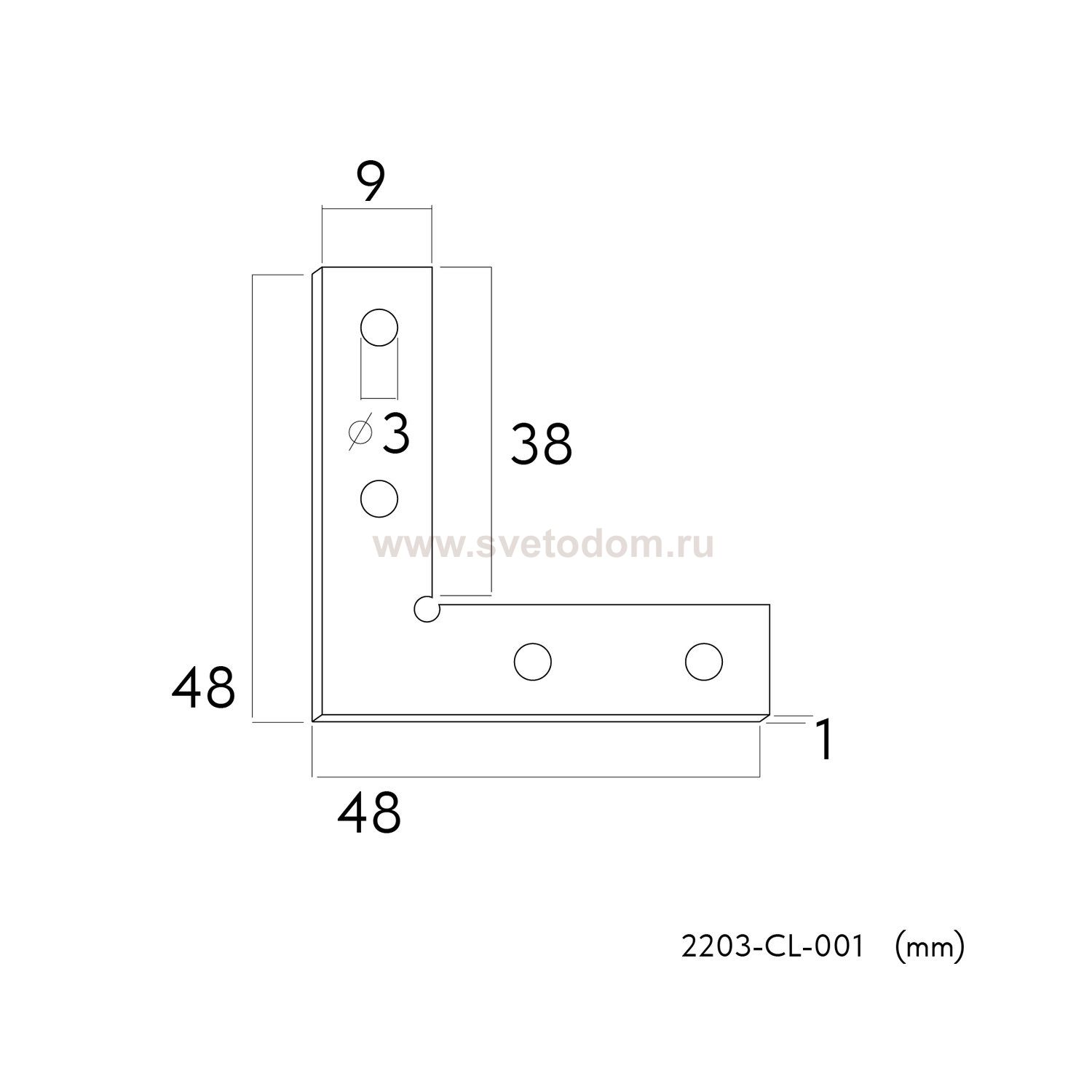 коннектор Practica Favourite 2203-CL-001 Practica
