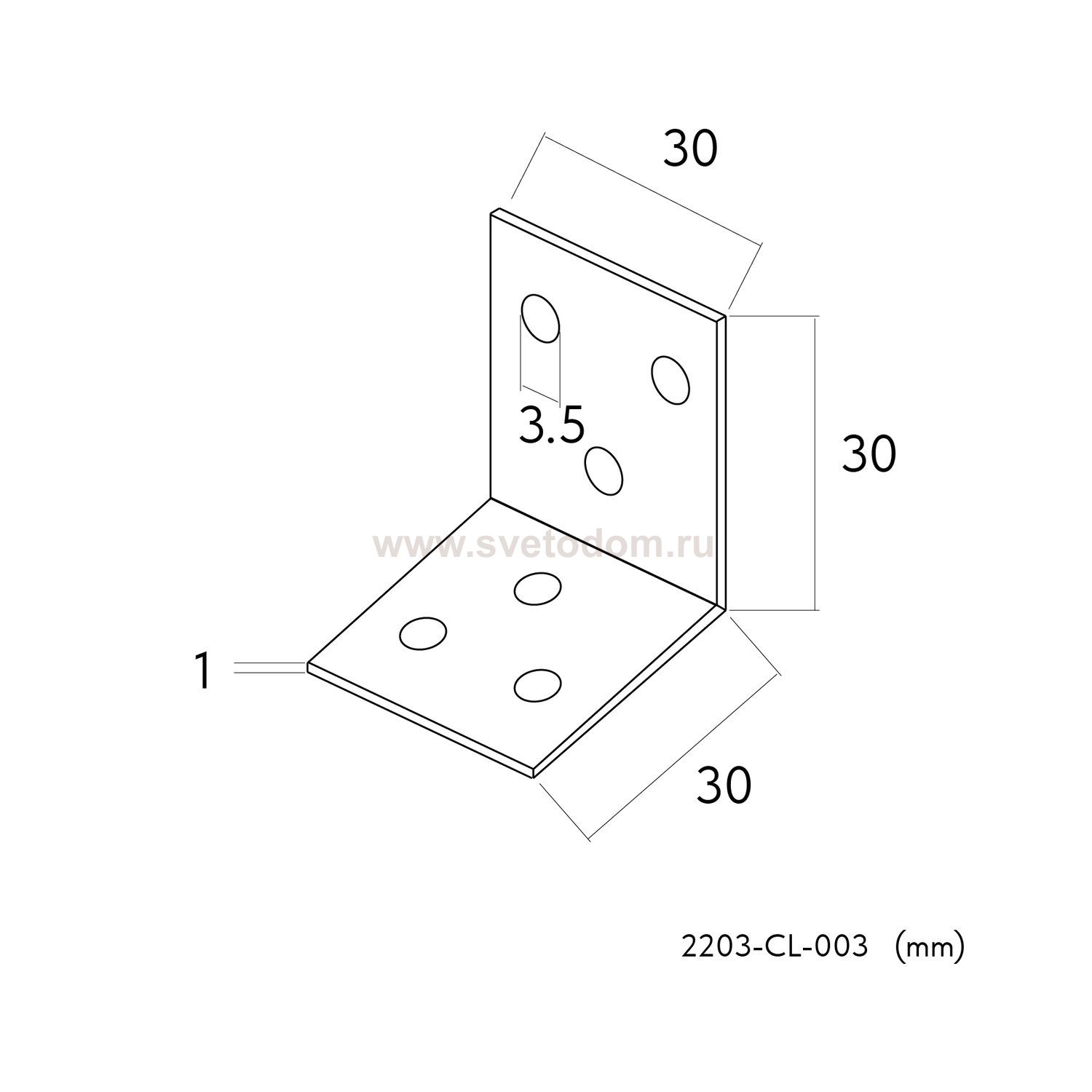 коннектор Practica Favourite 2203-CL-003 Practica
