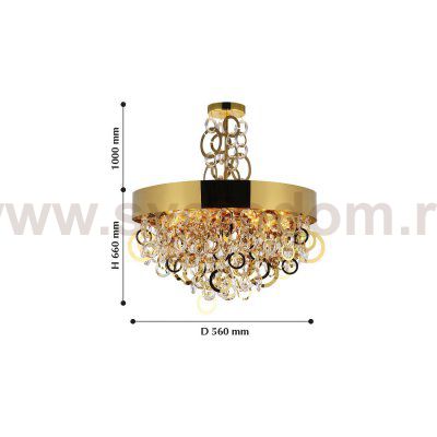 Подвесная люстра Favourite 2207-6P Leporem