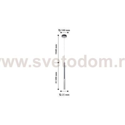 Люстра подвесная Favourite 2209-1P Cylindro