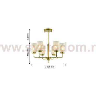 Люстра Favourite 2267-6P Traditio