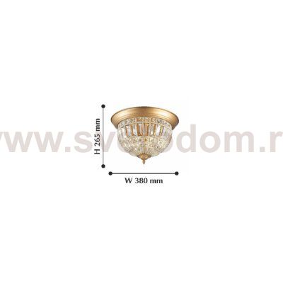 потолочный светильник Favourite 2296-3C Orientalium