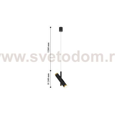 Люстра подвесная Favourite 2324-2P Duplex