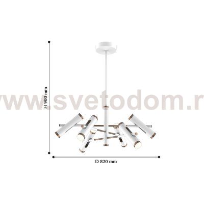 Люстра подвесная Favourite 2325-12P Duplex