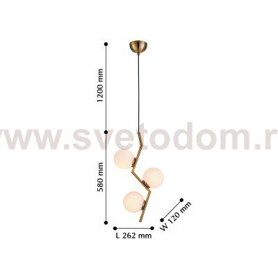 Подвесной светильник Favourite 2330-3P Beliebt