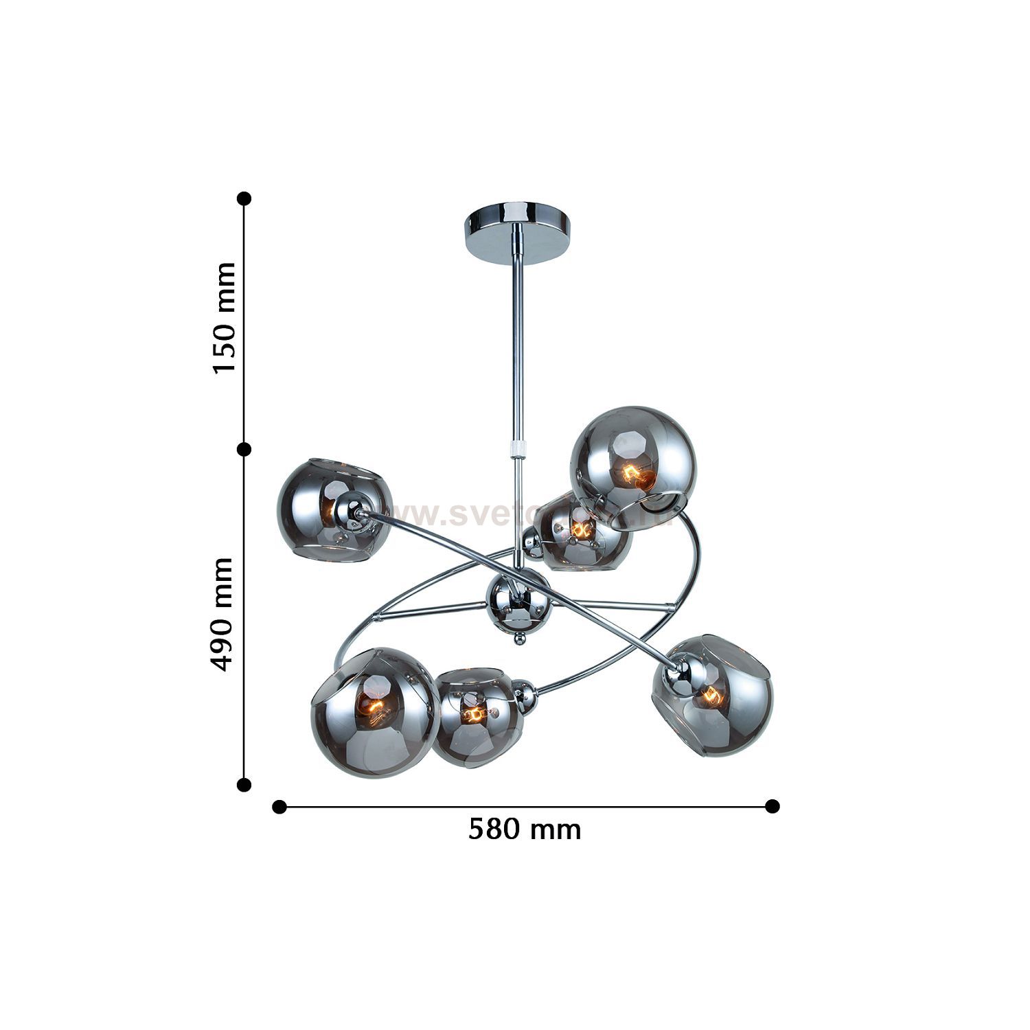 Люстра Favourite 2342-6P Rimula