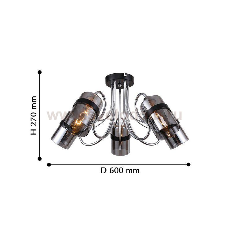 Потолочный светильник Favourite 2351-5U Affable