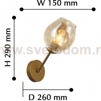 Настенный светильник Favourite 2360-1W Traube